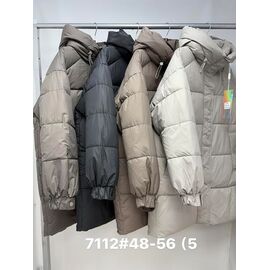 Фотография Куртка женская зимняя 7112 black р.48-56 "Jacket" недорого оптом от прямого поставщика