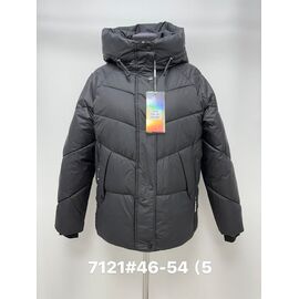 Фотография Куртка женская зимняя 7121 black р.46-54 "Jacket" недорого оптом от прямого поставщика