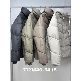 Фотография Куртка женская зимняя 7121 brown р.46-54 "Jacket" недорого оптом от прямого поставщика
