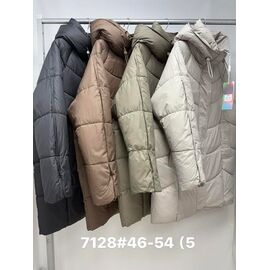 Фотография Куртка женская зимняя 7128 black р.46-54 "Jacket" недорого оптом от прямого поставщика