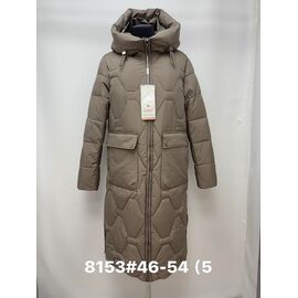 Фотография Куртка женская зимняя 8153 brown р.46-54 "Jacket" недорого оптом от прямого поставщика