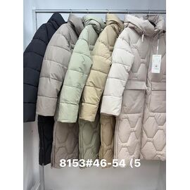 Фотография Куртка женская зимняя 8153 d.beige р.46-54 "Jacket" недорого оптом от прямого поставщика