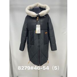Фотография Куртка женская зимняя 8279 black р.46-54 "Jacket" недорого оптом от прямого поставщика