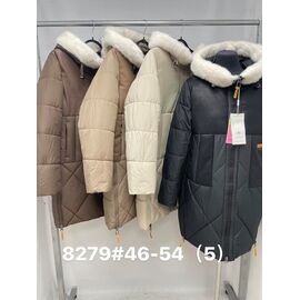 Куртка жіноча зимова 8279 l.beige р.46-54 "Jacket" недорого оптом від прямого постачальника