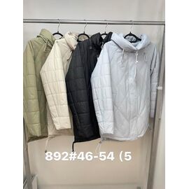 Куртка жіноча демісезонна 892 black р.46-54 "Jacket" недорого оптом від прямого постачальника