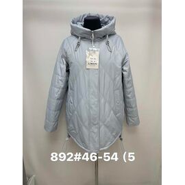 Куртка жіноча демісезонна 892 l.blue р.46-54 "Jacket" недорого оптом від прямого постачальника