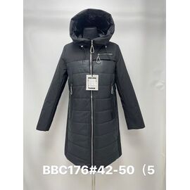 Куртка жіноча демісезонна BBC176 black р.42-50 "Jacket" недорого оптом від прямого постачальника