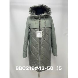 Куртка жіноча демісезонна BBC219 green р.42-50 "Jacket" недорого оптом від прямого постачальника