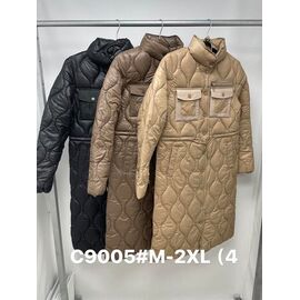 Куртка жіноча демісезонна C9005 black р.M-2XL "Jacket" недорого оптом від прямого постачальника