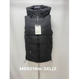 Фотография Жилетка женская M6921 black р.M-3XL "Jacket" недорого оптом от прямого поставщика