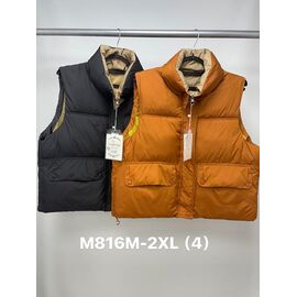 Фотография Жилетка женская M816 black р.M-2XL "Jacket" недорого оптом от прямого поставщика