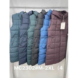 Жилетка жіноча MC2302 khaki р.M-2XL "Jacket" недорого оптом від прямого постачальника
