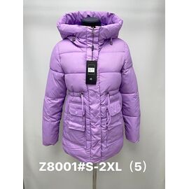 Фотография Куртка женская демисезонная Z8001 lilac р.S-2XL "Jacket" недорого оптом от прямого поставщика