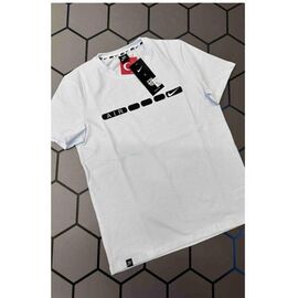 Фотография Футболка мужская 13085 white р.S-2XL "Alex Clothes" недорого оптом от прямого поставщика