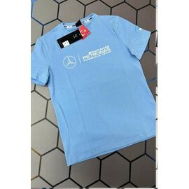 Фотография Футболка мужская 13099 l.blue р.S-2XL "Alex Clothes" недорого оптом от прямого поставщика