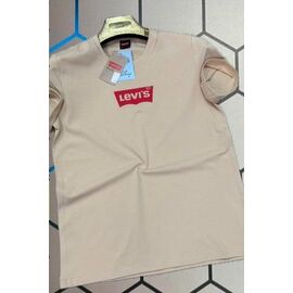 Фотография Футболка мужская 13104 beige р.S-2XL "Alex Clothes" недорого оптом от прямого поставщика