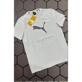 Фотография Футболка мужская 13105 white р.S-2XL "Alex Clothes" недорого оптом от прямого поставщика