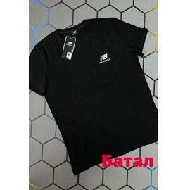 Фотография Футболка мужская 13114 black р.2XL-6XL "Alex Clothes" недорого оптом от прямого поставщика