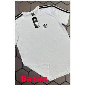 Фотография Футболка мужская 13121 white р.2XL-6XL "Alex Clothes" недорого оптом от прямого поставщика