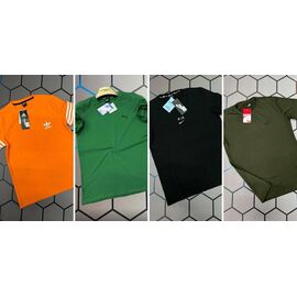 Фотография Футболка мужская 13132 orange р.S-2XL "Alex Clothes" недорого оптом от прямого поставщика