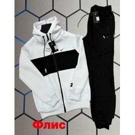 Фотография Костюм спортивный мужской 13151 white р.S-2XL "Alex Clothes" недорого оптом от прямого поставщика