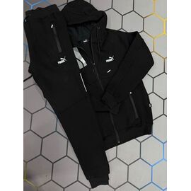 Фотография Костюм спортивный мужской 13155 black р.S-2XL "Alex Clothes" недорого оптом от прямого поставщика