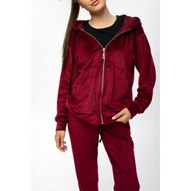 Костюм спортивний жіночий теплий 380 wine р.50-56 "Kosta" недорого оптом від прямого постачальника