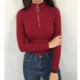 Гольф жіночий 709 wine р.42-46 "Kosta" недорого оптом від прямого постачальника