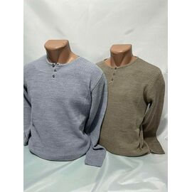 Фотография Свитер мужской SB1471 grey р.L-2XL "Sabihina" недорого оптом от прямого поставщика