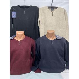 Фотография Свитер мужской SB1481 black р.3XL-5XL "Sabihina" недорого оптом от прямого поставщика