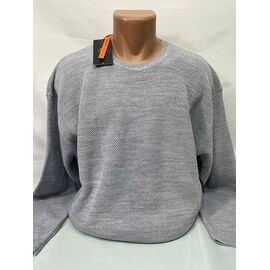 Фотография Свитер мужской SB1508 milk р.3XL-5XL "Sabihina" недорого оптом от прямого поставщика
