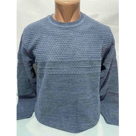 Фотография Свитер мужской SB1513 grey р.L-2XL "Sabihina" недорого оптом от прямого поставщика