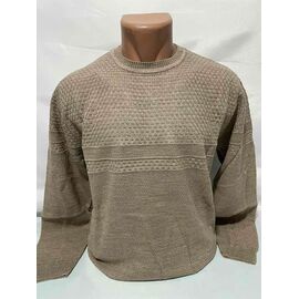Фотография Свитер мужской SB1515 beige р.L-2XL "Sabihina" недорого оптом от прямого поставщика