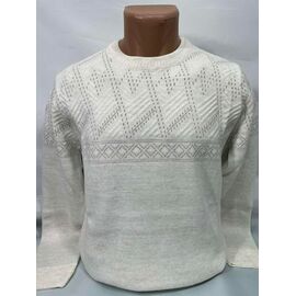 Фотография Свитер мужской SB1524 l.beige р.M-XL "Sabihina" недорого оптом от прямого поставщика