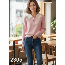 Светр жіночий 2305 pink р.one size "Met&March" недорого оптом від прямого постачальника