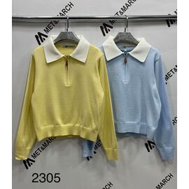 Светр жіночий 2305 yellow р.one size "Met&March" недорого оптом від прямого постачальника