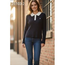 Светр жіночий 25103-2 black р.one size "Met&March" недорого оптом від прямого постачальника