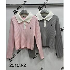 Светр жіночий 25103-2 grey р.one size "Met&March" недорого оптом від прямого постачальника