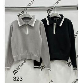 Светр жіночий 323 grey р.one size "Met&March" недорого оптом від прямого постачальника