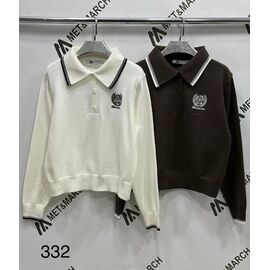 Светр жіночий 332 brown р.one size "Met&March" недорого оптом від прямого постачальника