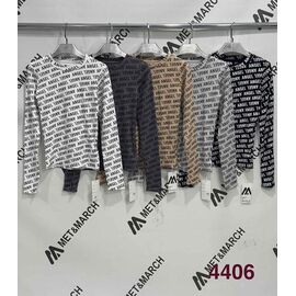 Светр жіночий 4406 beige р.XS-L "Met&March" недорого оптом від прямого постачальника