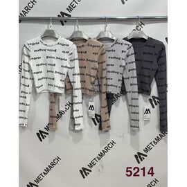 Топ жіночий 5214 d.grey р.XS-L "Met&March" недорого оптом від прямого постачальника