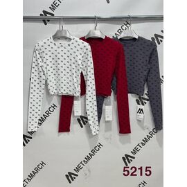 Топ жіночий 5215 white р.XS-L "Met&March" недорого оптом від прямого постачальника