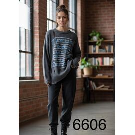 Светр жіночий 6606 d.grey р.one size "Met&March" недорого оптом від прямого постачальника