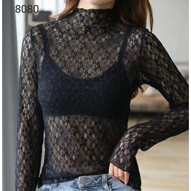 Гольф жіночий 8080 black р.44-46 "Met&March" недорого оптом від прямого постачальника