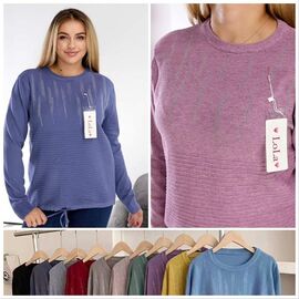 Светр жіночий GL85 mix р.50-56 "FIESTA" недорого оптом від прямого постачальника