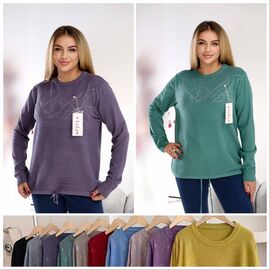 Светр жіночий GL86 mix р.50-56 "FIESTA" недорого оптом від прямого постачальника