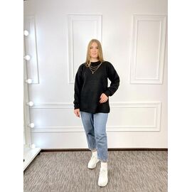 Светр жіночий GL89 black р.52-58 "FIESTA" недорого оптом від прямого постачальника