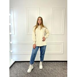 Светр жіночий GL90 beige р.52-58 "FIESTA" недорого оптом від прямого постачальника