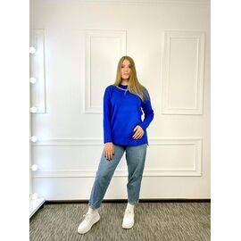 Светр жіночий GL92 blue р.52-58 "FIESTA" недорого оптом від прямого постачальника